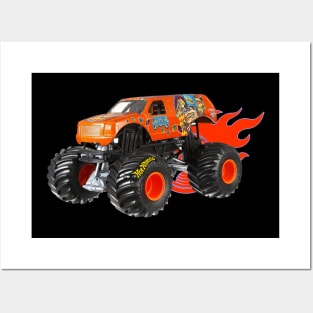 Hotwheels monster Posters and Art